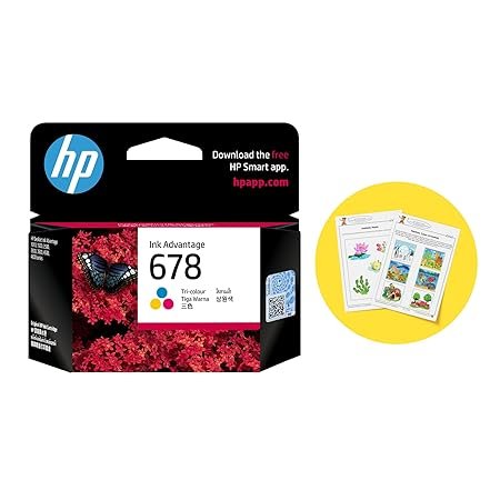 HP 678 Tri-Color Ink Cartridge